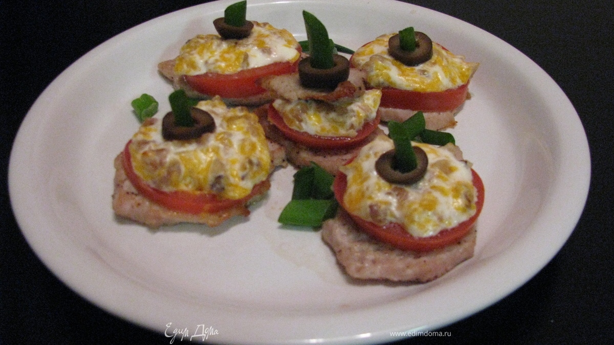 Медальоны из свинины