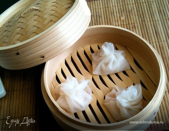 Дим сам с креветками