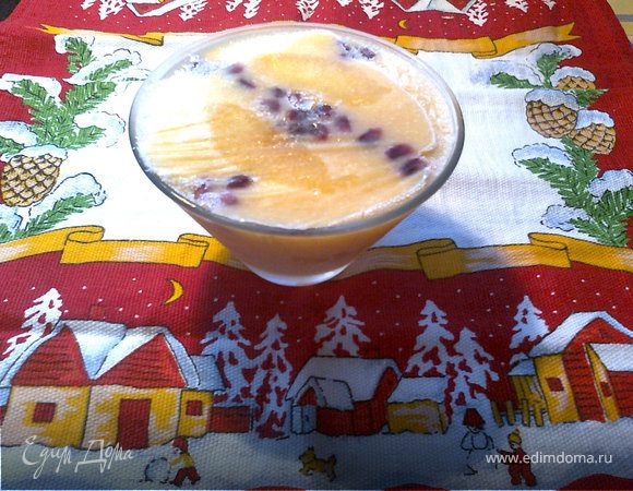 Мандариновое мороженое