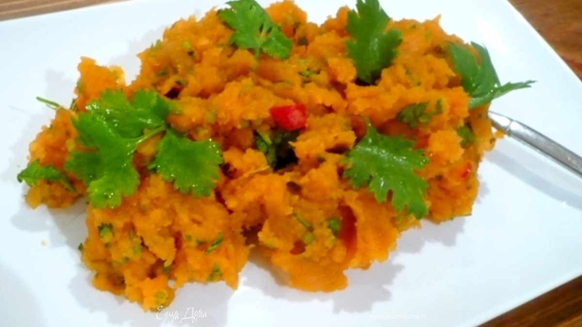 Батат с манго чатни