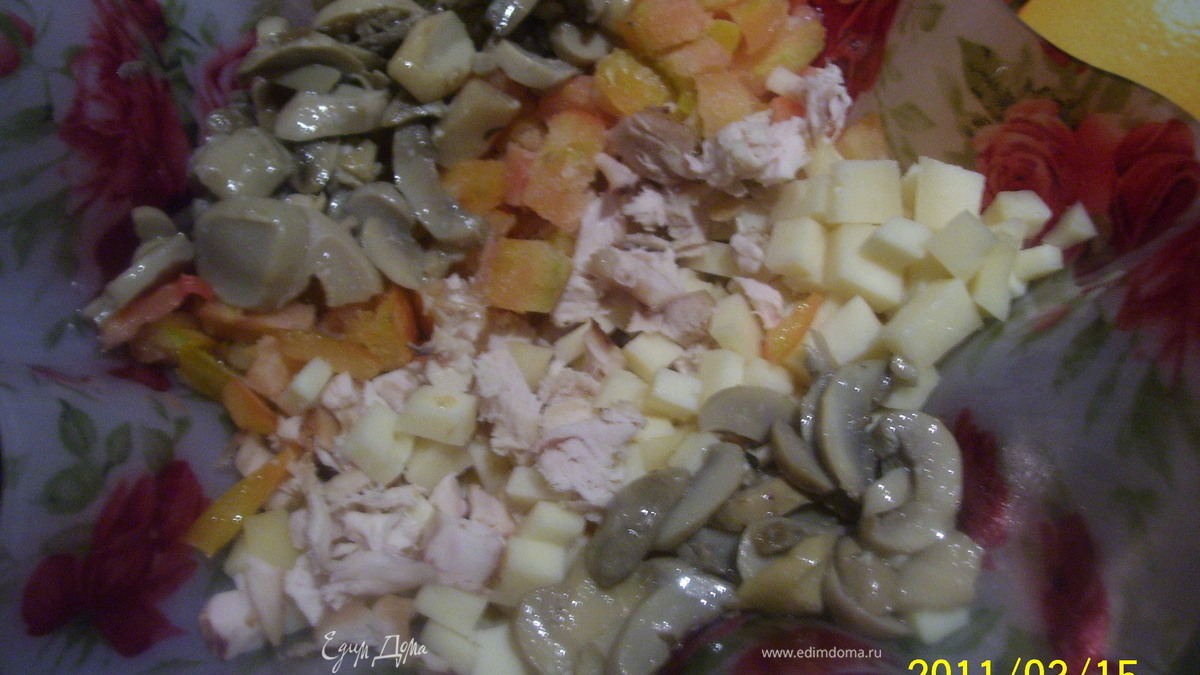 Салат "Тоска" (с ударением на первый слог)