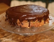 Венский ореховый торт с шоколадной глазурью
