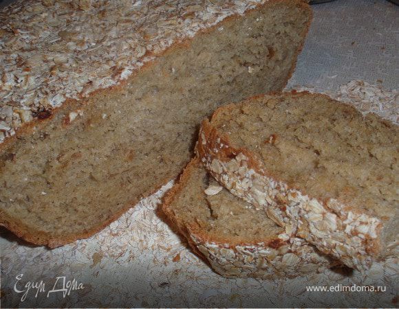 Хлеб с финиками и овсяной мукой Хлеб с финиками и овсяной мукой