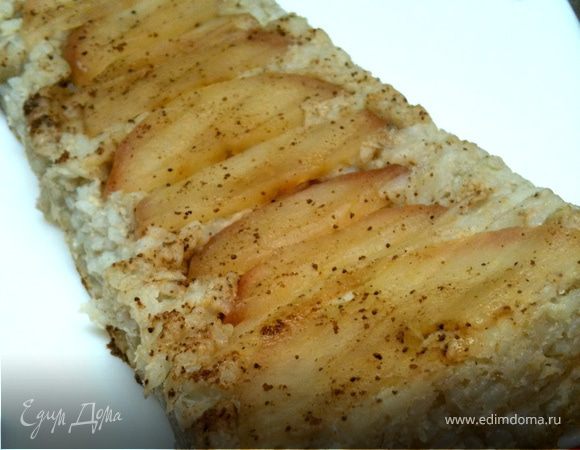 Бананово-рисовая запеканка с яблоками Бананово-рисовая запеканка с яблоками