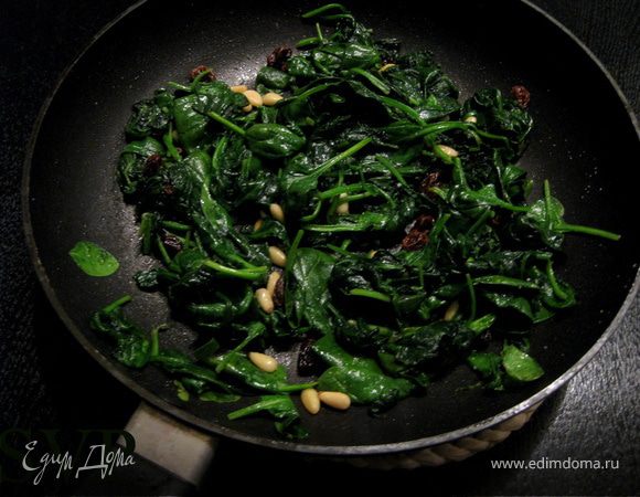 Обжаренный Шпинат
