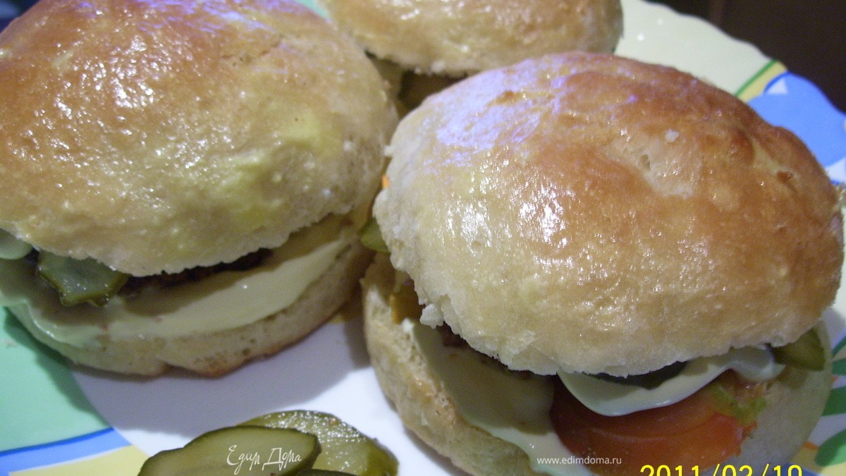 Домашний гамбургер