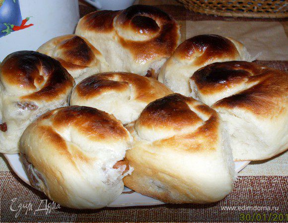 Сдобное дрожжевое тесто и булочки Сдобное дрожжевое тесто и булочки