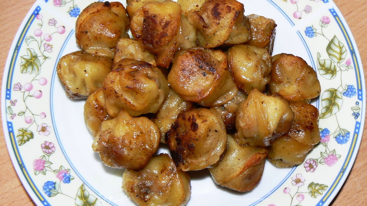 Пельмешки без спешки (жареные)