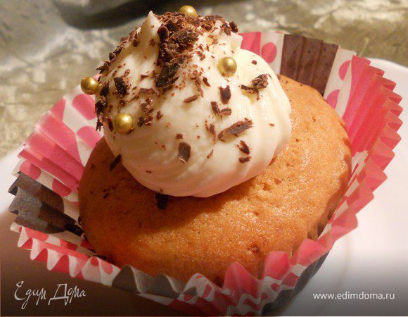 Капкейки со сливочным сыром