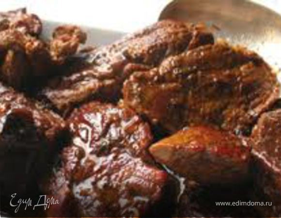 Мясо в кофейной гуще Мясо в кофейной гуще