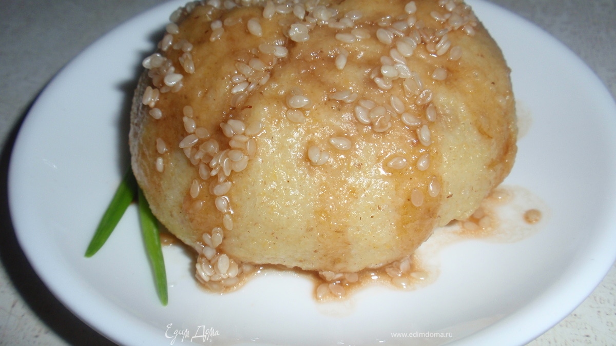 Баоцзы с печенью и творогом