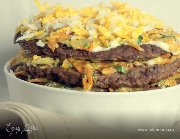 Печеночный мини-тортик Печеночный мини-тортик