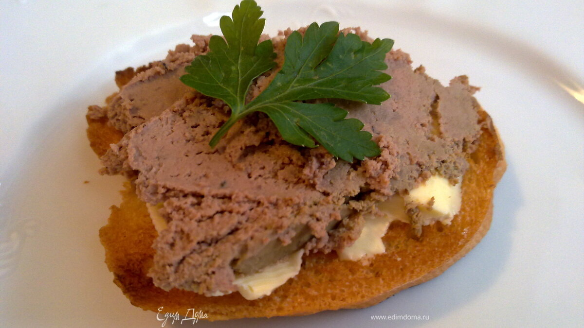 Печеночно-запеченный паштет