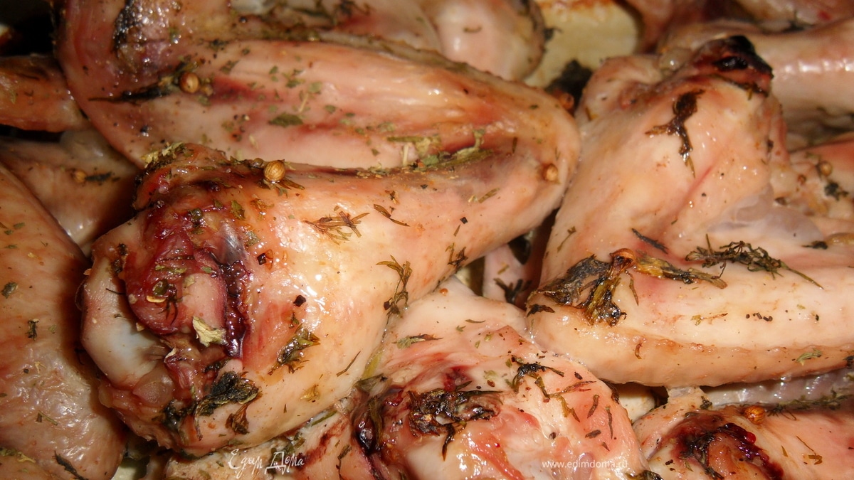 Куриные крылышки в маринаде