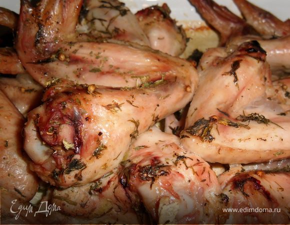 Куриные крылышки в маринаде