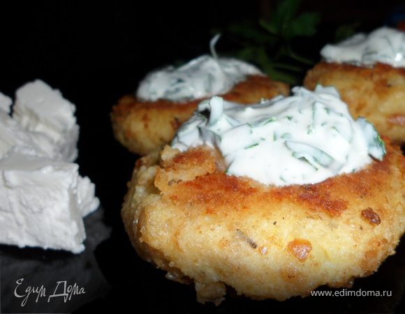 Картофельные крокеты с сыром Картофельные крокеты с сыром