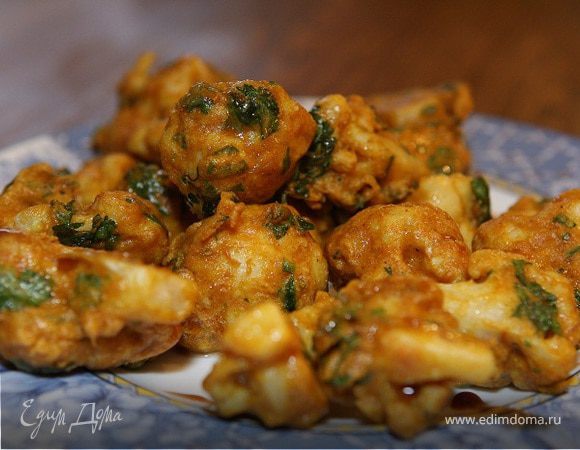 Цветная капуста в кляре