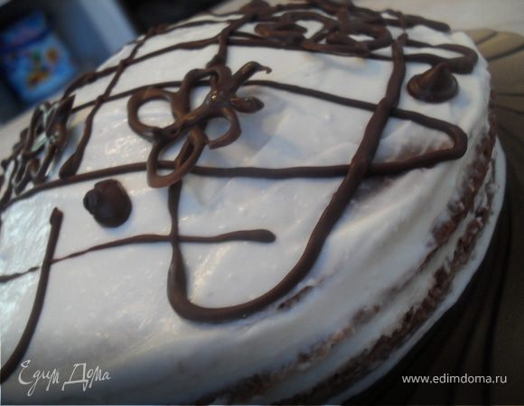 Торт "Шоколадно-кофейный" Торт "Шоколадно-кофейный"