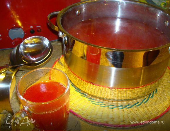 Полезный клюквенный морсик