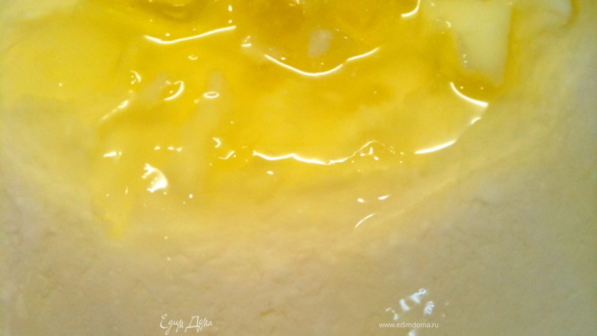 Бананово-дынное суфле