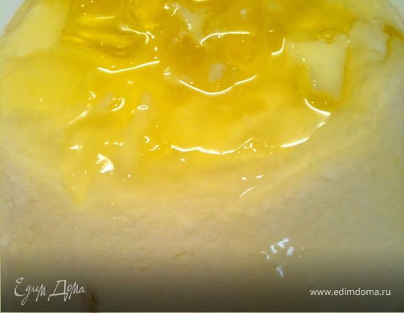 Бананово-дынное суфле