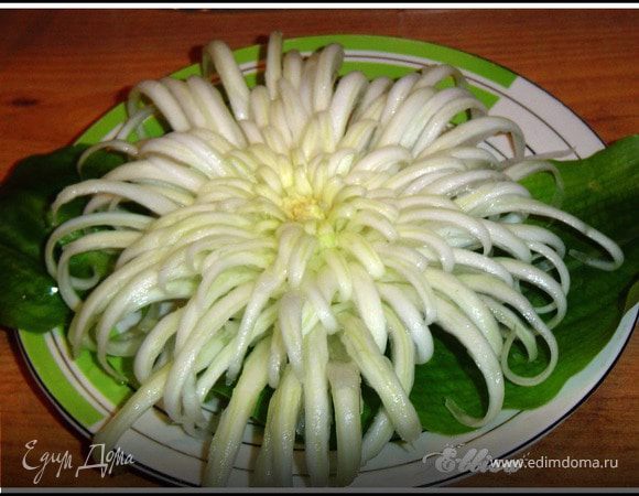 Хризантема из пекинской капусты