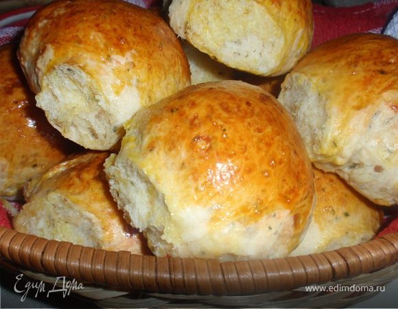 Ароматные сырные хлебцы с "Итальянскими травами"