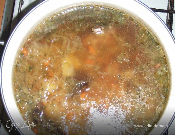 Борщ с квашеной капустой Борщ с квашеной капустой