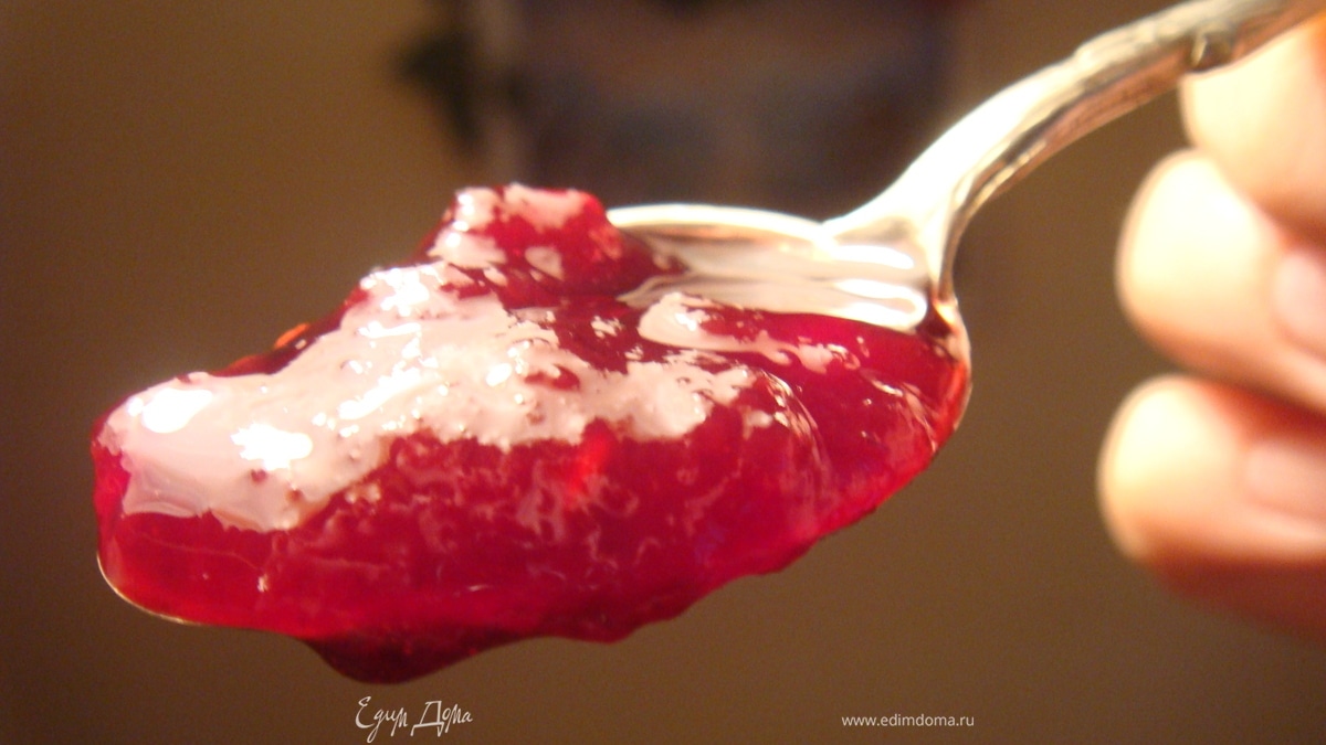 Джем-мармелад вишнево-малиновый