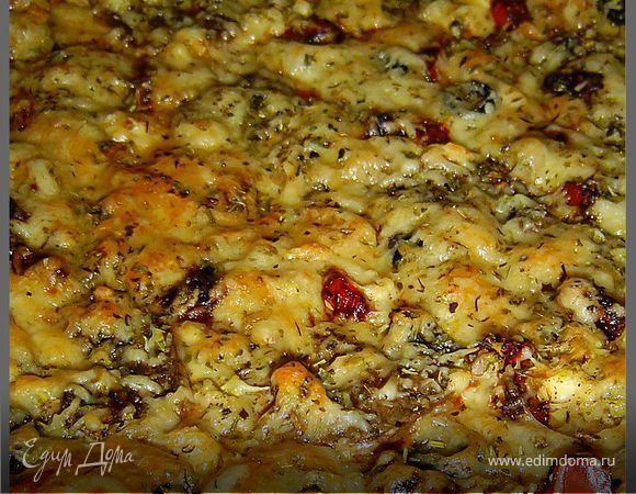 Пицца из «хрущевского теста» 