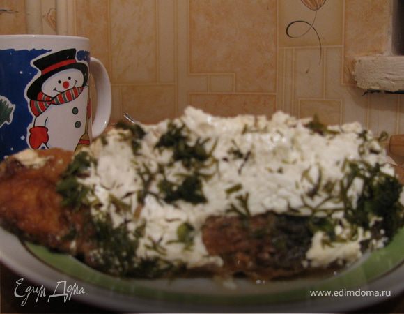 Горбуша в сметане Горбуша в сметане