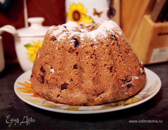 Шоколадный кекс "haricots"