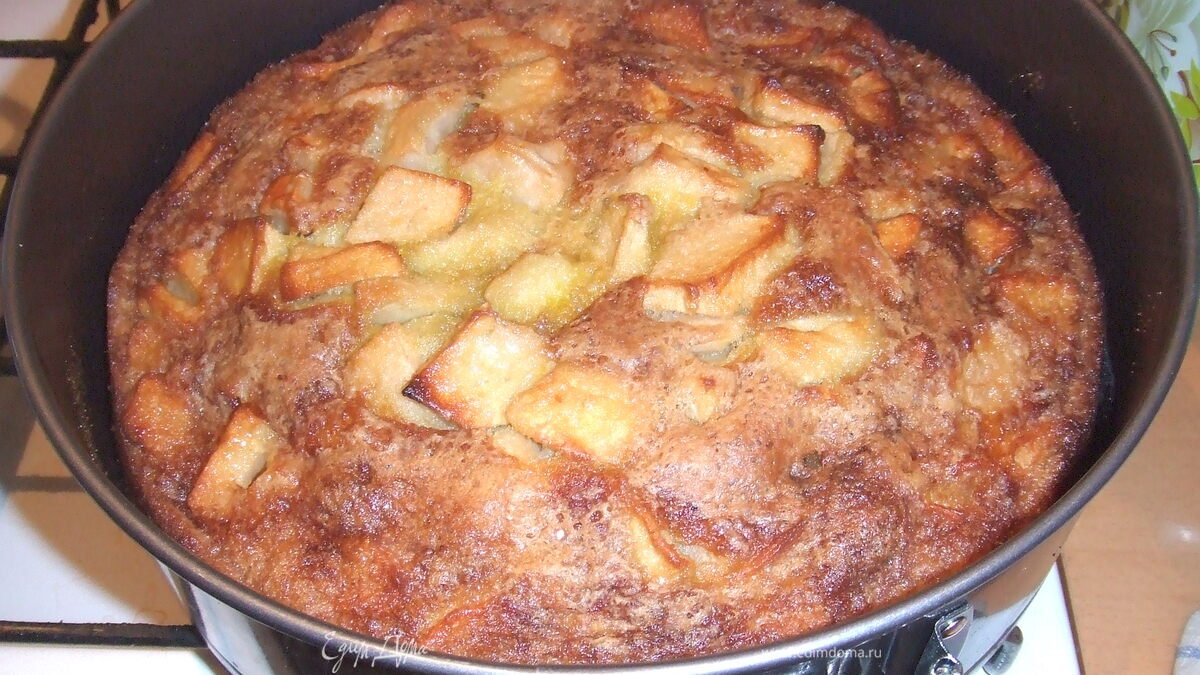 Очень вкусная шарлотка