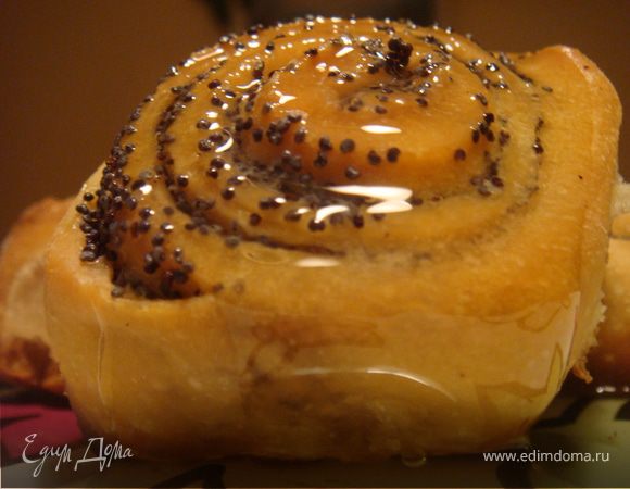 Булочки-розочки в двух начинках