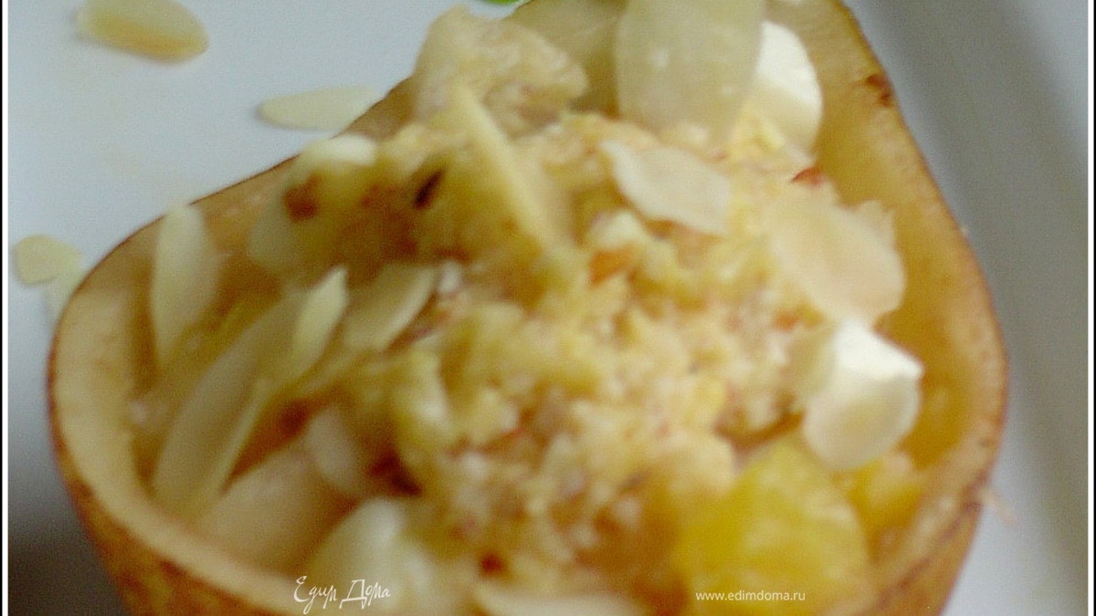 Фруктовый салат с брынзой