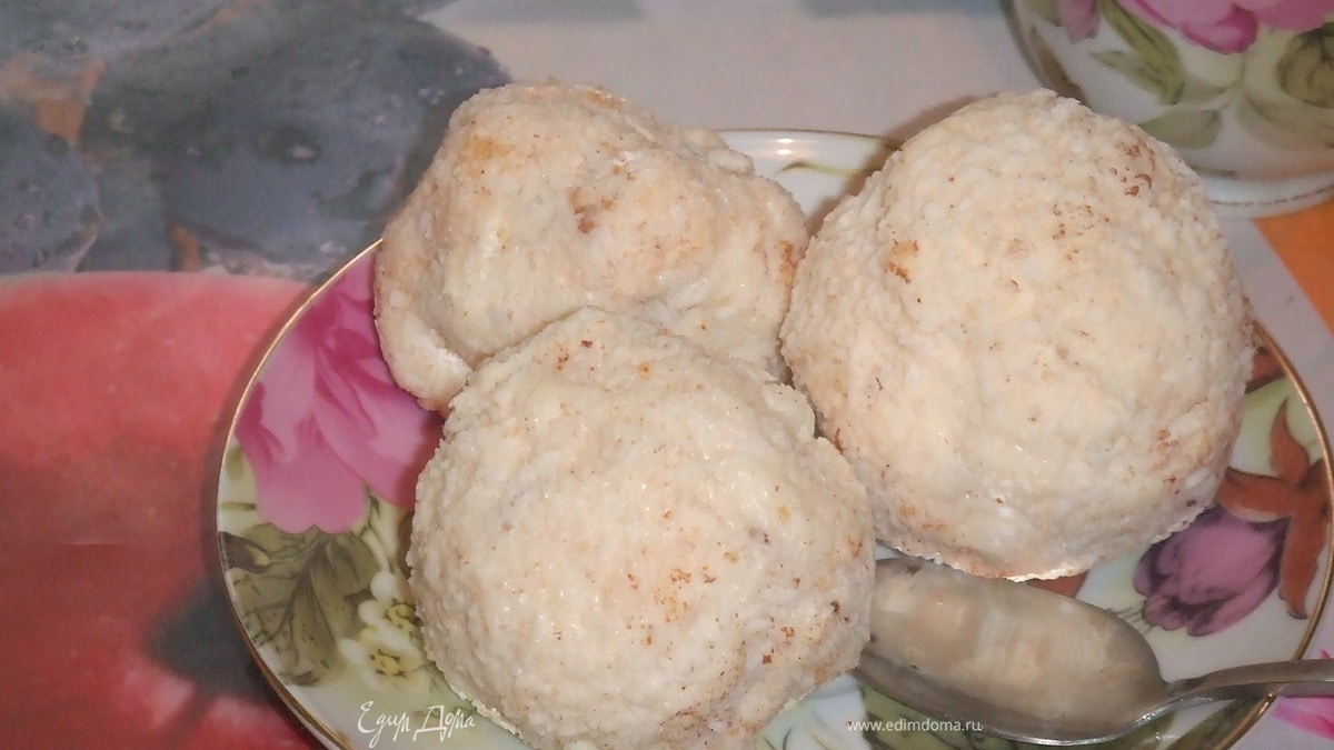 Пирожные "Снежки"