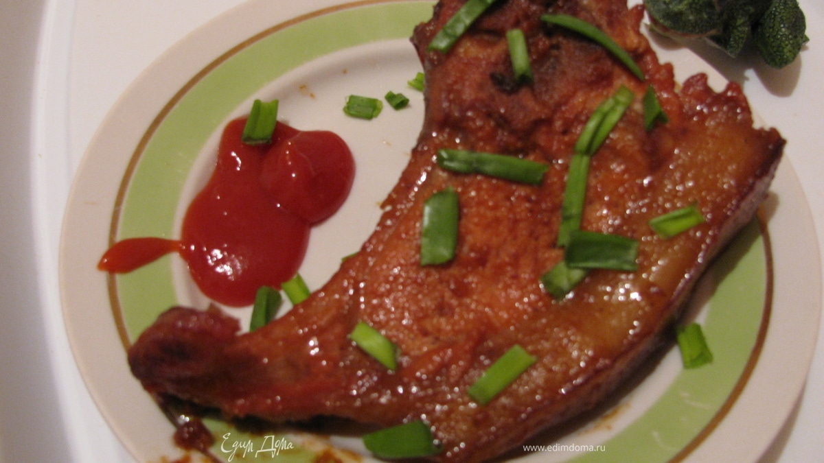 Свиные ребрышки в кисло-сладком соусе