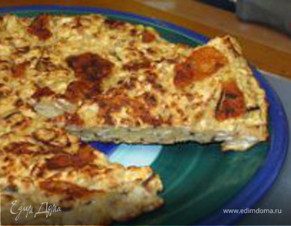 Соленый пирог из мацы