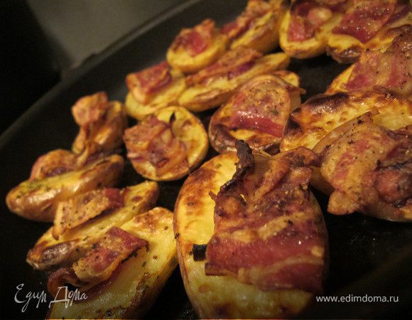 Печеная картошечка с беконом