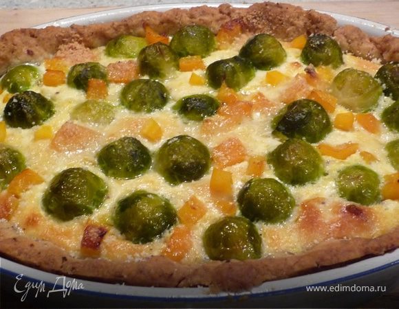 "Киш & Со." :-) Пикантный киш с брюссельской капустой и рубленым мясом "Киш & Со." :-) Пикантный киш с брюссельской капустой и рубленым мясом