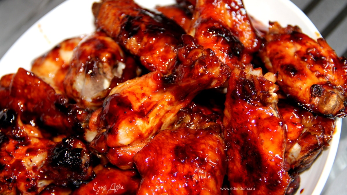 Лакированные крылышки