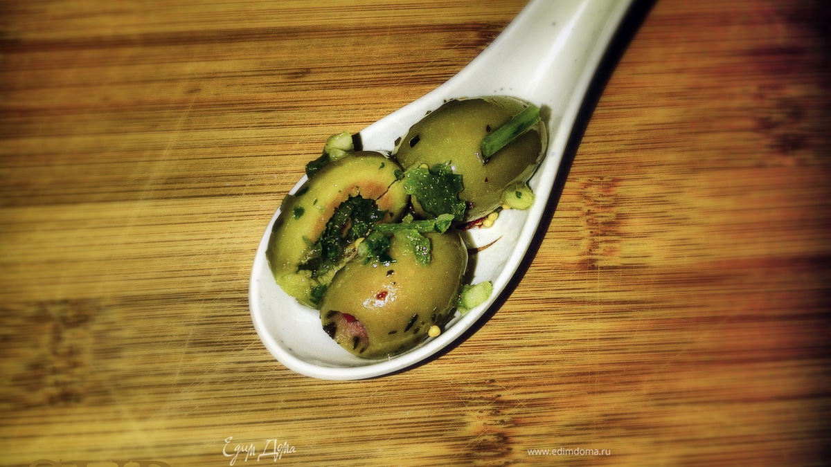 Душистые Пряные оливки