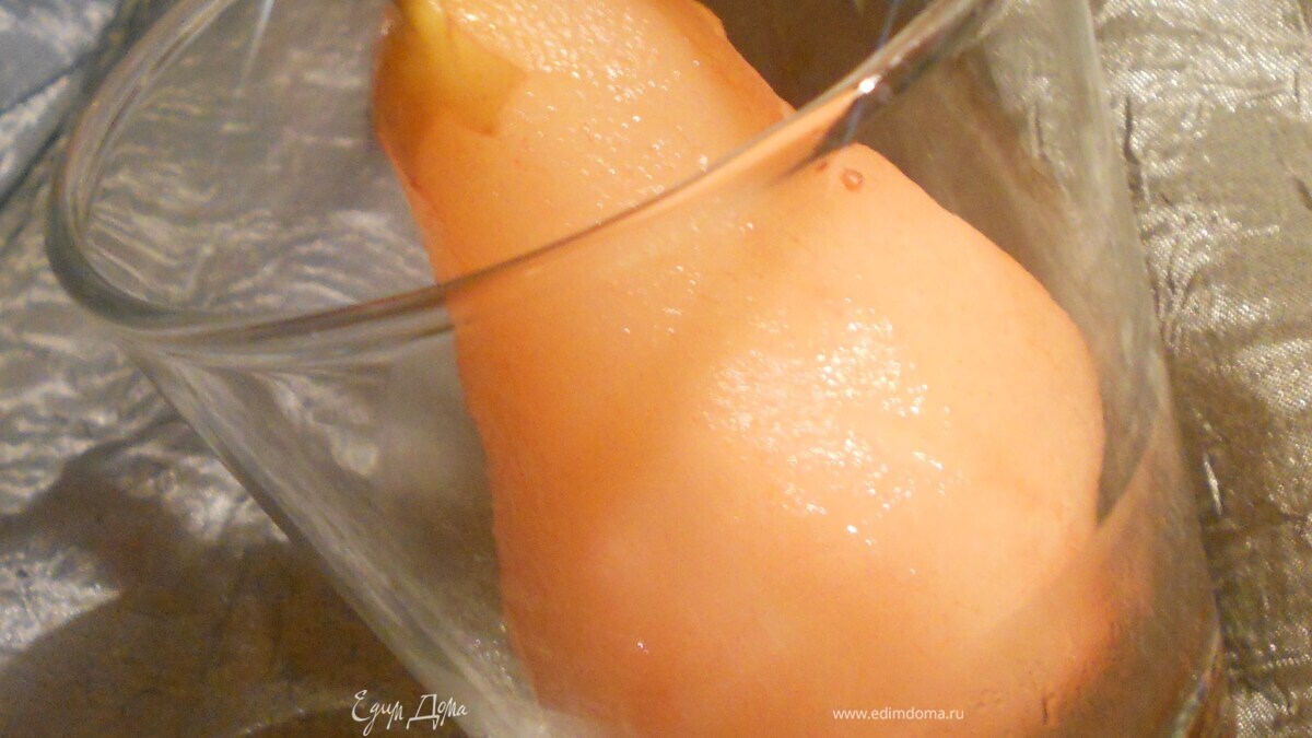 Имбирно-клюквенные груши