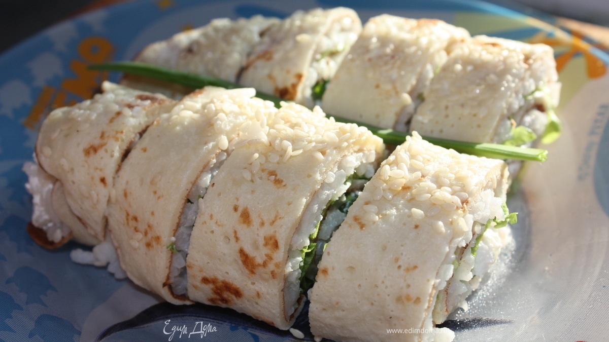 Ролл "Я его слепила из того, что было"