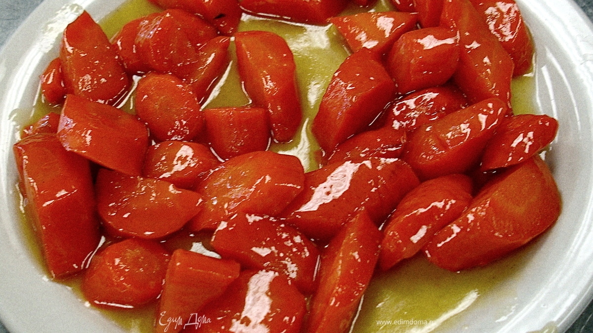 Глазированная морковь