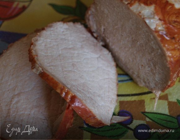 Мясо в луковой шелухе