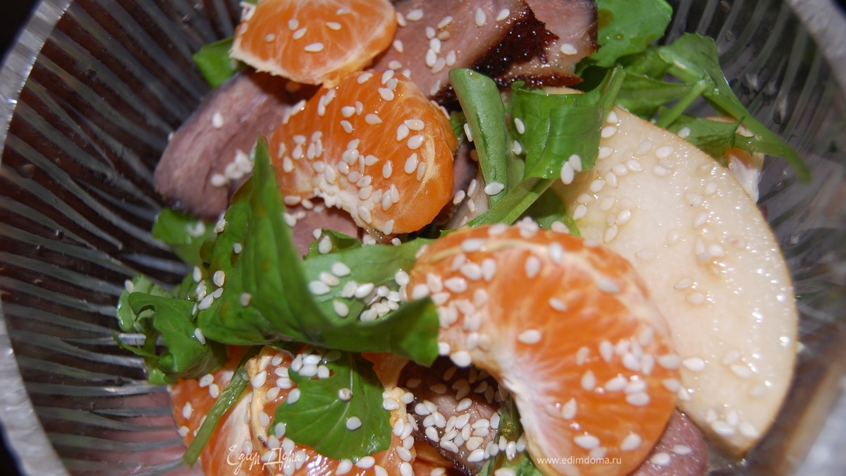 Салат-импровизация Mandarina&Duck