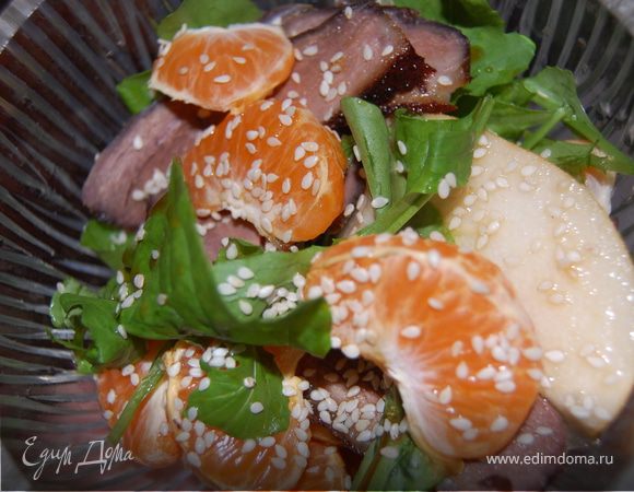 Салат-импровизация Mandarina&amp;Duck