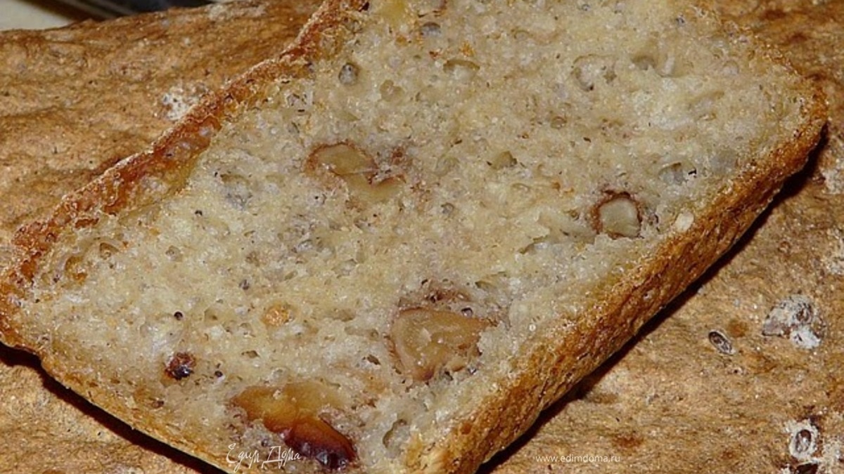 Мультизлаковый хлеб с грецким орехом