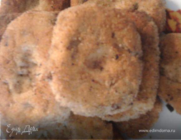 Фасолевые котлетки с грибами Фасолевые котлетки с грибами